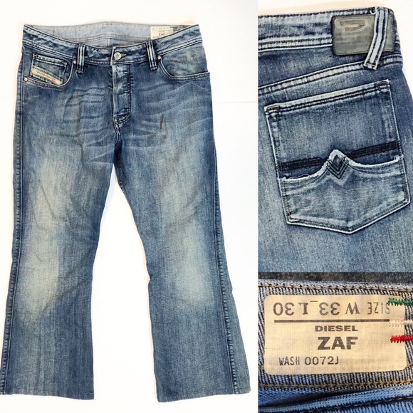 diesel button fly jeans
